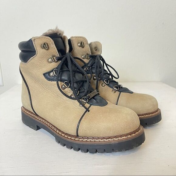 Sorel Shoes - Sorel Vintage Wool Lined Hiking Boots Size 9.5
